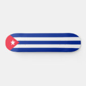 Skateboard Drapeau Cuba (Horz)
