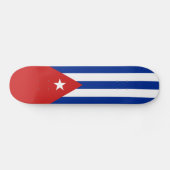 Skateboard Drapeau Cuba (Horz)