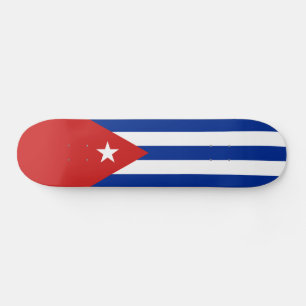 Skateboard Drapeau Cuba