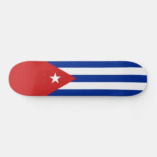 Skateboard Drapeau Cuba (Horz)