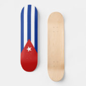 Skateboard Drapeau Cuba (Recto)