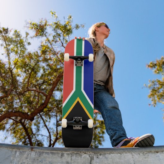 Skateboard Drapeau d'Afrique du Sud (Extérieur 1)
