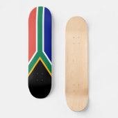 Skateboard Drapeau d'Afrique du Sud (Recto)