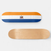 Skateboard Drapeau d'Albany (New York) (Horz)