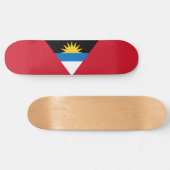 Skateboard Drapeau d'Antigua-et-Barbuda (Horz)