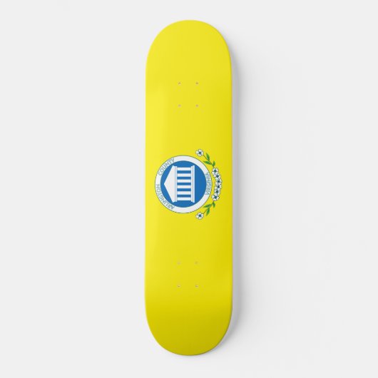 Skateboard Drapeau d'Arlington (Virginie) (Recto)