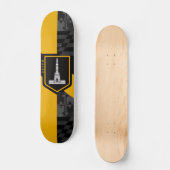 Skateboard Drapeau de Baltimore, Maryland (Recto)