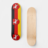 Skateboard Drapeau de Basse-Saxe (Recto)