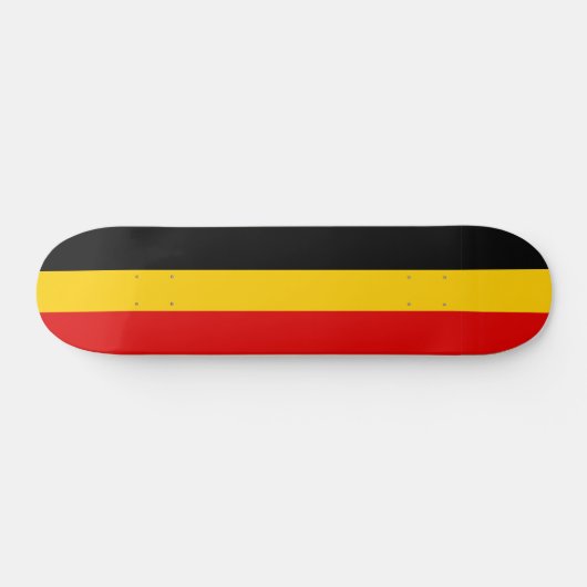 Skateboard Drapeau de Belgique (Horz)