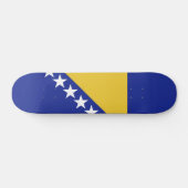 Skateboard Drapeau de Bosnie-Herzégovine (Horz)