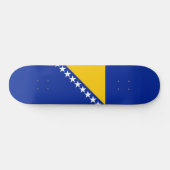 Skateboard Drapeau de Bosnie-Herzégovine (Horz)