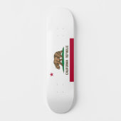 Skateboard Drapeau de Californie (Recto)