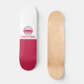 Skateboard Drapeau de Chula Vista (Californie) (Recto)