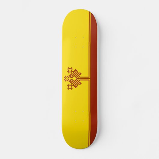 Skateboard Drapeau de Chuvashia (Recto)