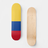 Skateboard Drapeau de Colombie (Recto)