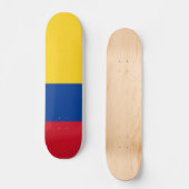 Skateboard Drapeau de Colombie (Recto)