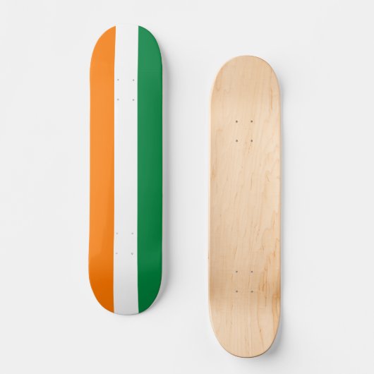 Skateboard Drapeau de Côte d'Ivoire (Recto)