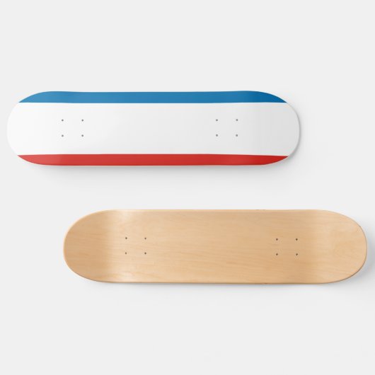 Skateboard Drapeau de Crimée (Horz)
