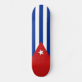 Skateboard Drapeau de Cuba (Recto)