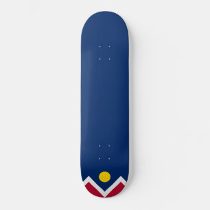 Skateboard Drapeau de Denver (Colorado, USA)