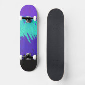 Skateboard Drapeau de fierté Alexigender Abstrait Squiggly Tr (Recto)