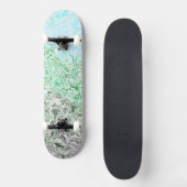 Skateboard Drapeau de fierté Autoromantique Trippy Boho Groov (Recto)