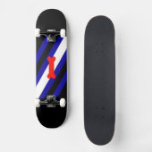 Skateboard Drapeau de fierté de jeu de chiots de SlipperyJoe (Recto)