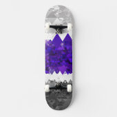 Skateboard Drapeau de fierté Greygender Boho Géométrique Mod (Recto)