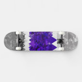 Skateboard Drapeau de fierté Greygender Boho Géométrique Mod (Horz)