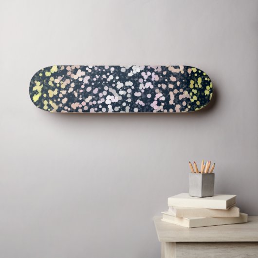 Skateboard Drapeau de fierté Pangender Boho Rétro Mignon Exce (Art mural (Horz))