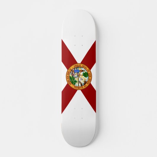 Skateboard Drapeau de Floride (Devant)