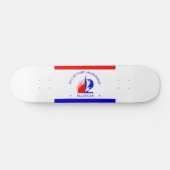 Skateboard Drapeau de Fort Lauderdale, Floride (Horz)