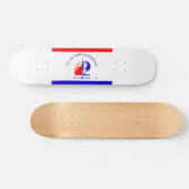 Skateboard Drapeau de Fort Lauderdale, Floride (Horz)