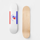 Skateboard Drapeau de Fort Lauderdale, Floride (Recto)