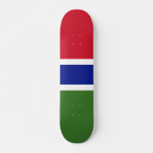 Skateboard Drapeau de Gambie (Devant)