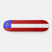 Skateboard Drapeau de Géorgie (Horz)