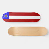 Skateboard Drapeau de Géorgie (Horz)