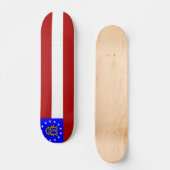 Skateboard Drapeau de Géorgie (Recto)