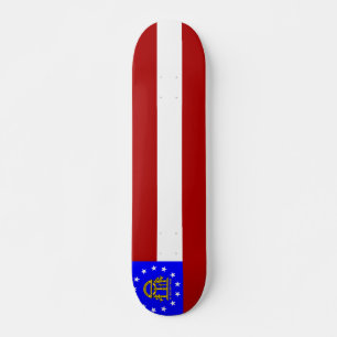Skateboard Drapeau de Géorgie