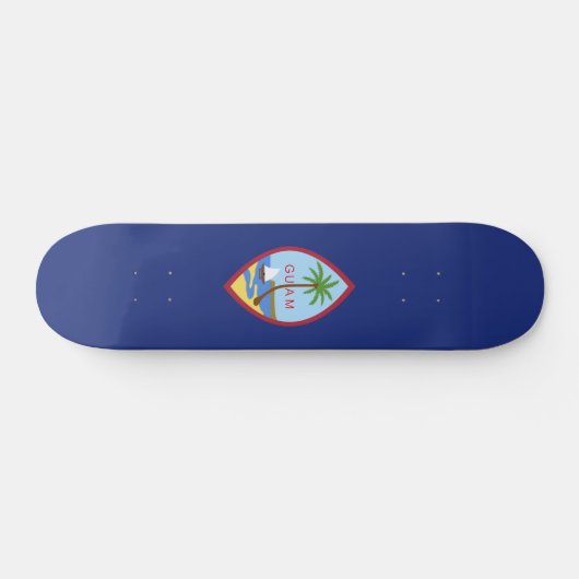 Skateboard Drapeau de Guam (Horz)