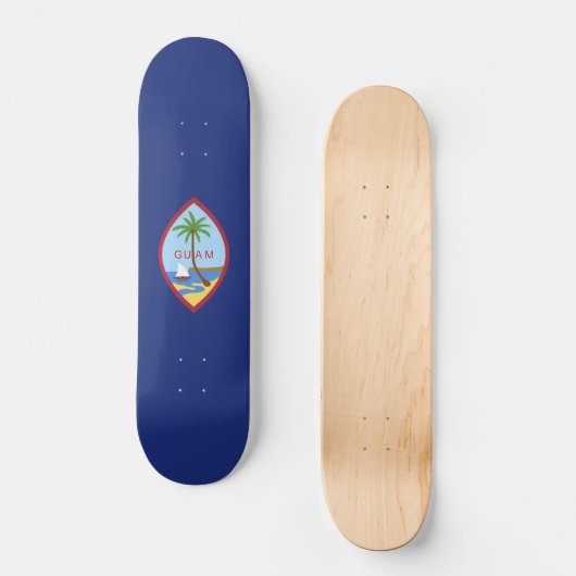 Skateboard Drapeau de Guam (Recto)