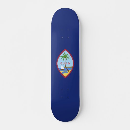 Skateboard Drapeau de Guam (Devant)