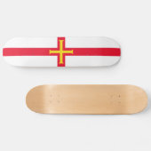 Skateboard Drapeau de Guernesey (Horz)