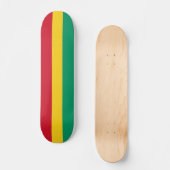 Skateboard Drapeau de Guinée (Recto)