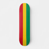 Skateboard Drapeau de Guinée (Devant)