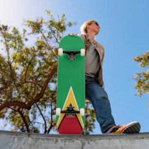 Skateboard Drapeau de Guyana