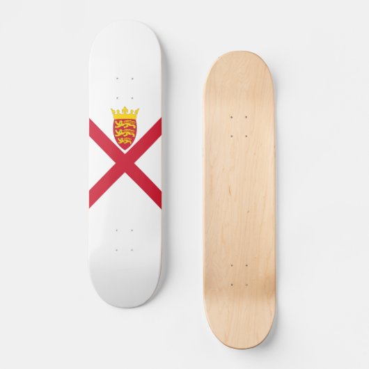 Skateboard Drapeau de Jersey (Recto)