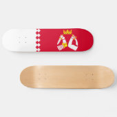 Skateboard Drapeau de Karelia Nord (Horz)
