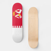 Skateboard Drapeau de Karelia Nord (Recto)