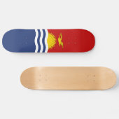 Skateboard Drapeau de Kiribati (Horz)